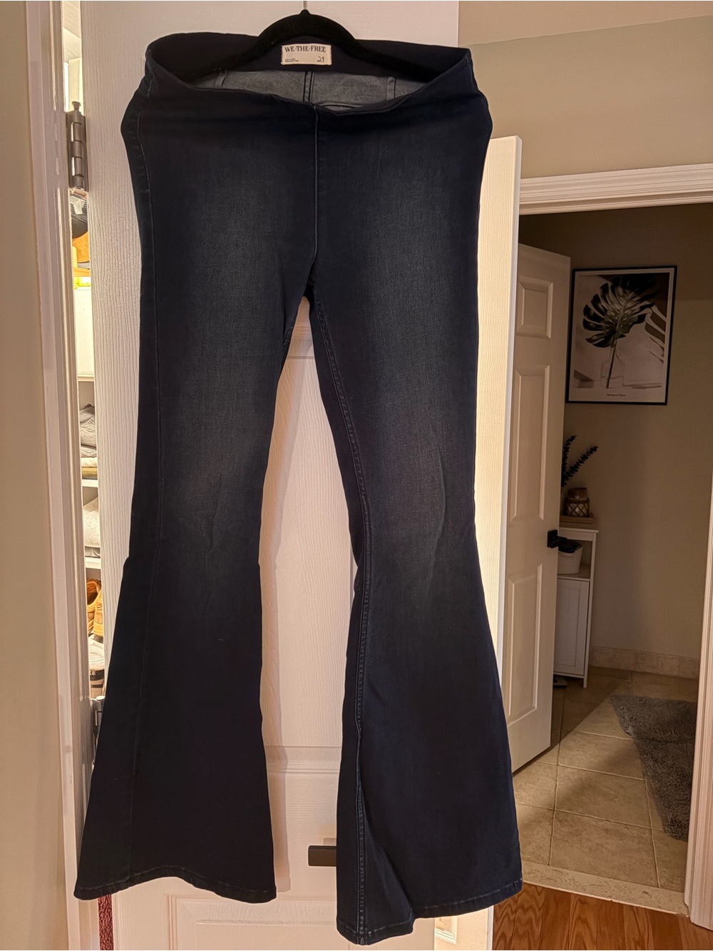 We The Free Women's Black Flare & Wide Leg Jeans